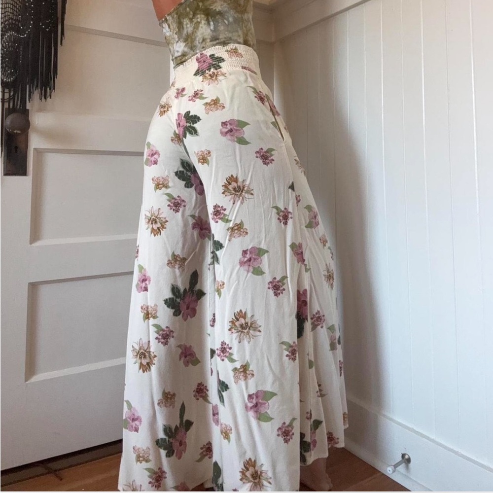 Mahina super wideleg floral pants - Picture 2 of 4